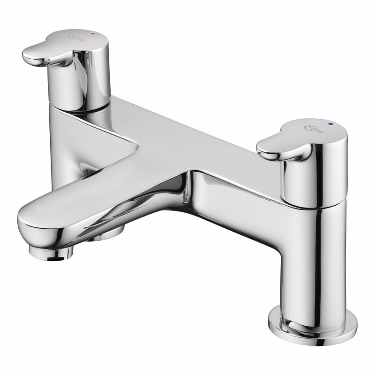 Ideal Standard Concept 2 Tap Hole Dual Control Bath Filler Chrome