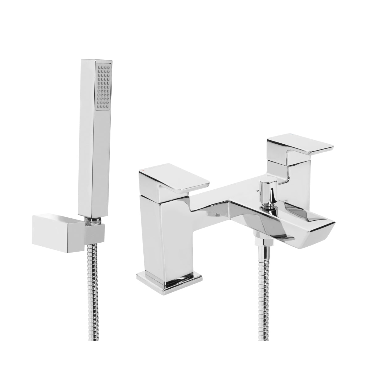 Bristan Cobalt Bath Shower Mixer Tap & Kit Chrome COB BSM C
