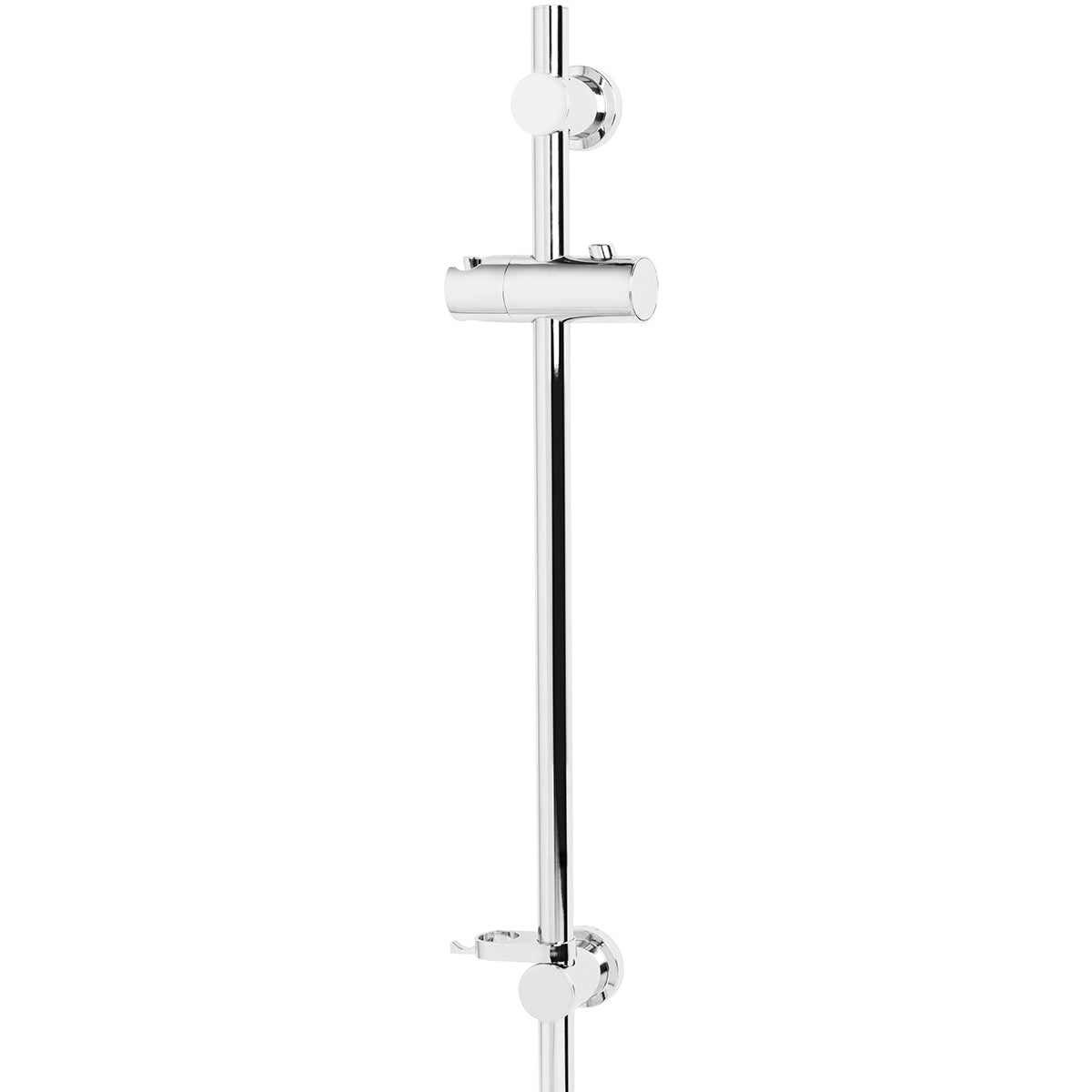 Bristan Casino Riser Rail with Adjustable Position Bracket Chrome CAS RRAIL02 C