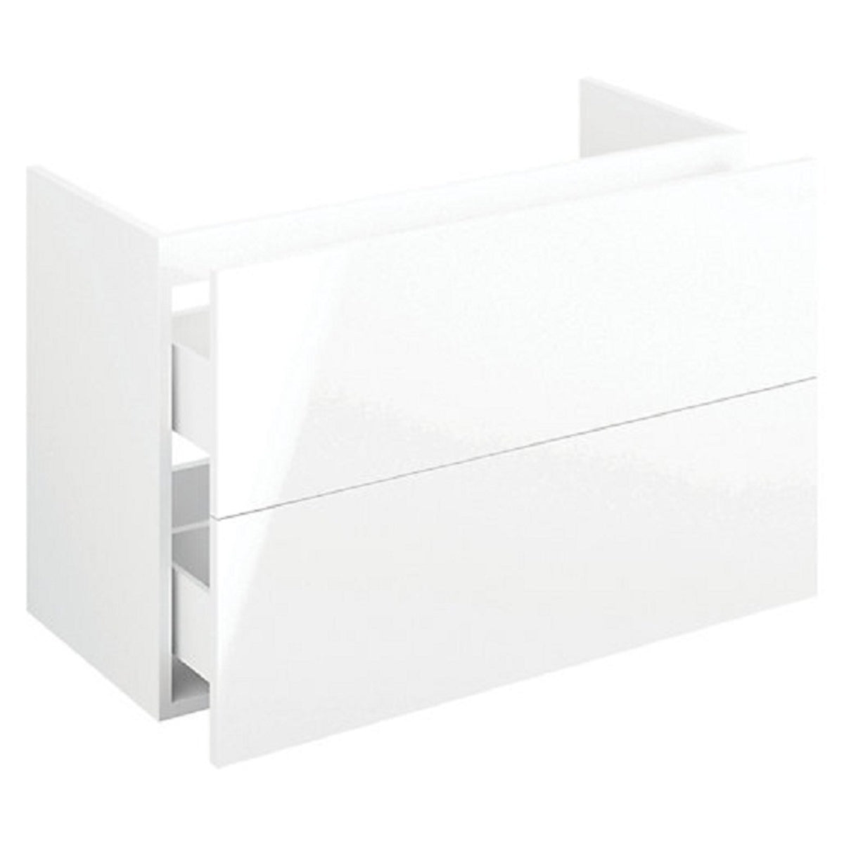 iflo Aliano Wall Hung 2 Drawer White