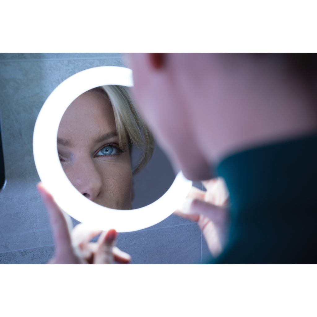 HiB Libra LED Illumited Magnifying Bathroom Mirror 21400.