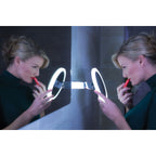 HiB Libra LED Illumited Magnifying Bathroom Mirror 21400.