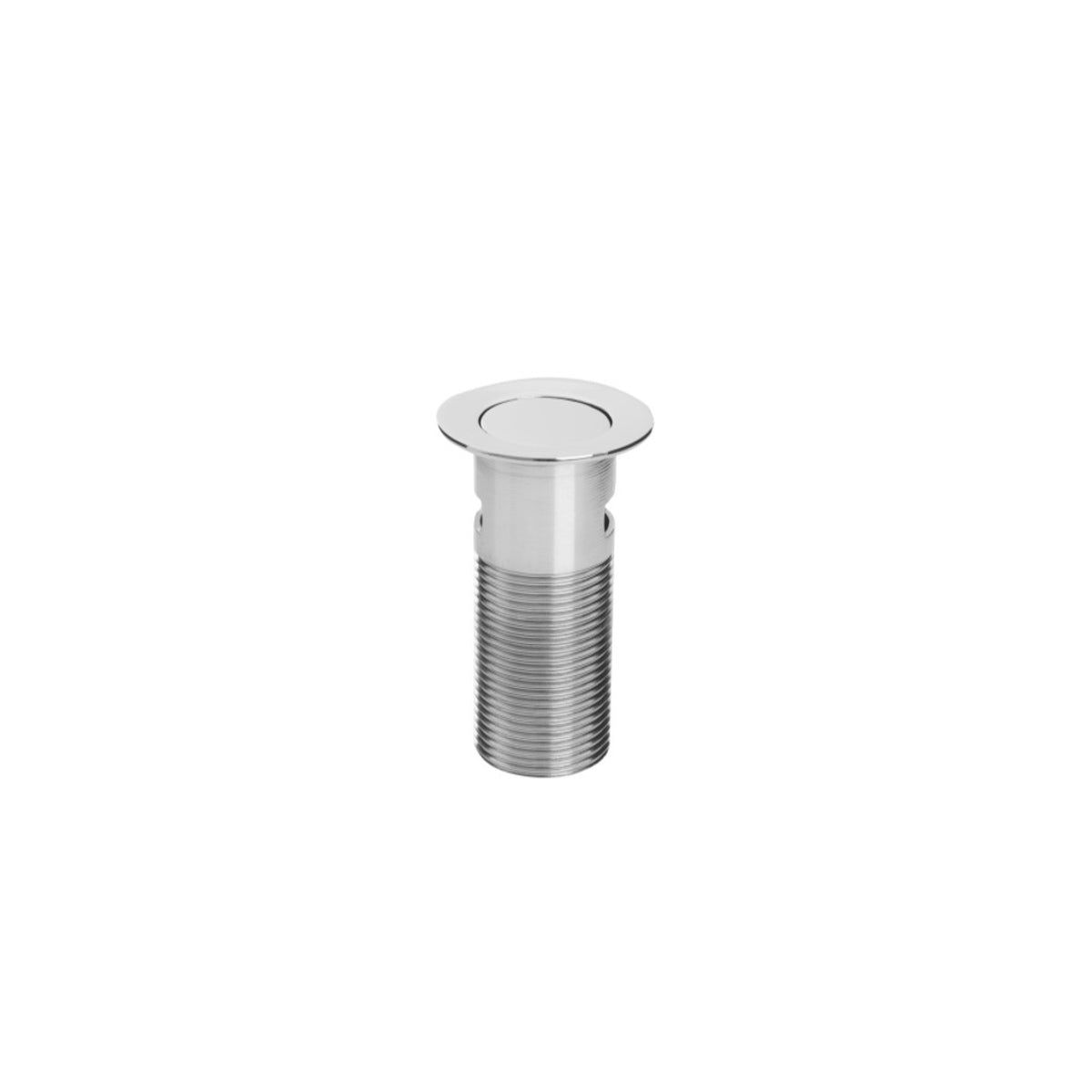 Bristan Round Push Basin Waste Slotted Chrome W BASIN10 C