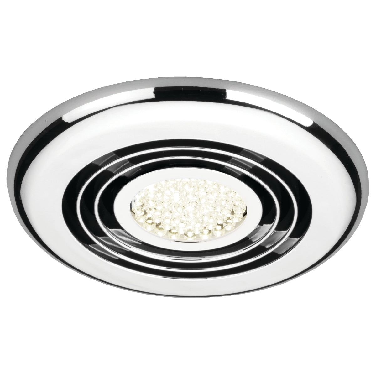 HiB Cyclone Wet Room Inline Fan Chrome 33700.