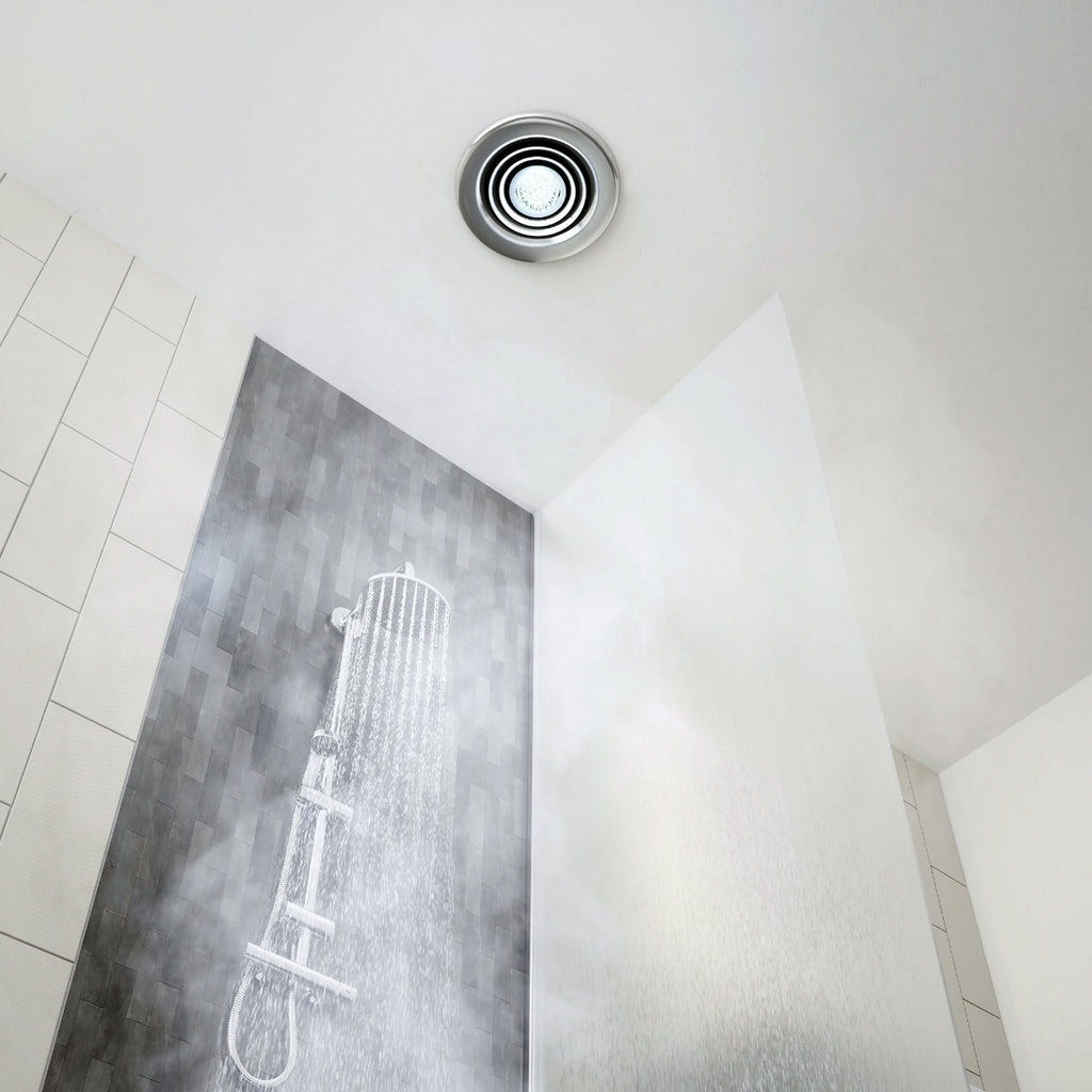 HiB 33900 Turbo Inline Fan Warm White Showerlight.