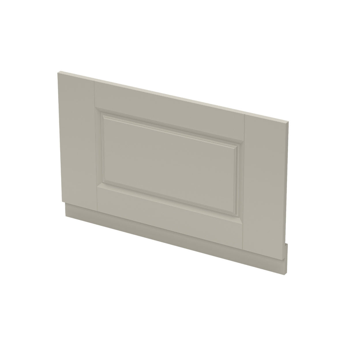 Atlanta Be Modern Classic 800 x 450mm End Bath Panel Stone Grey