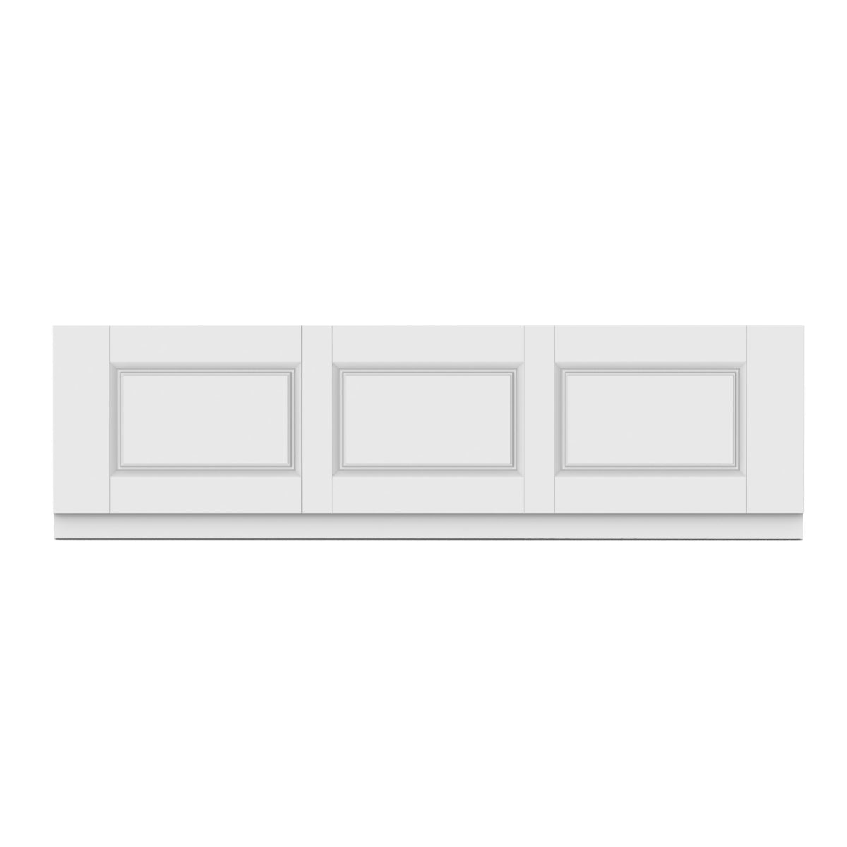 Atlanta Be Modern Classic 1800 x 450mm Front Bath Panel Matt White