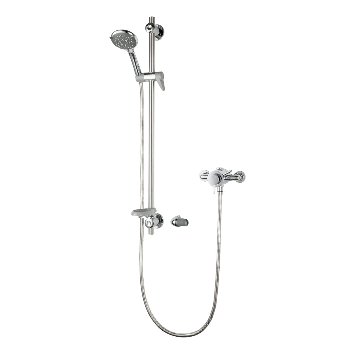 Triton Elina TMV3 Exposed Concentric Mixer & Riser Rail