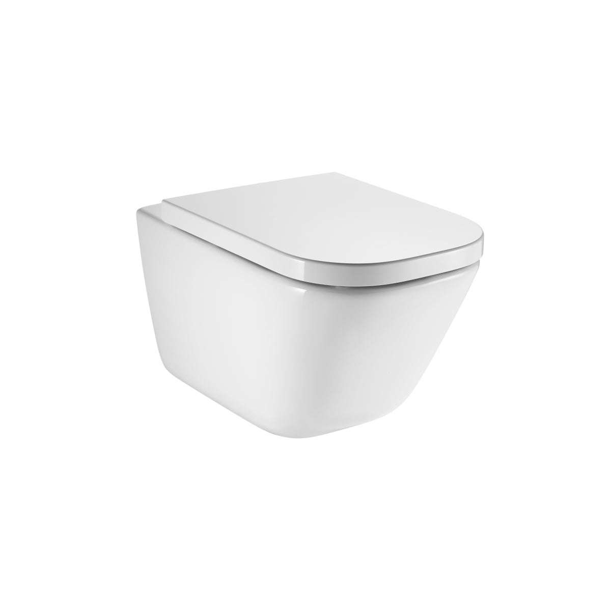Roca the Gap Wall-hung Rimless WC Toilet Pan White