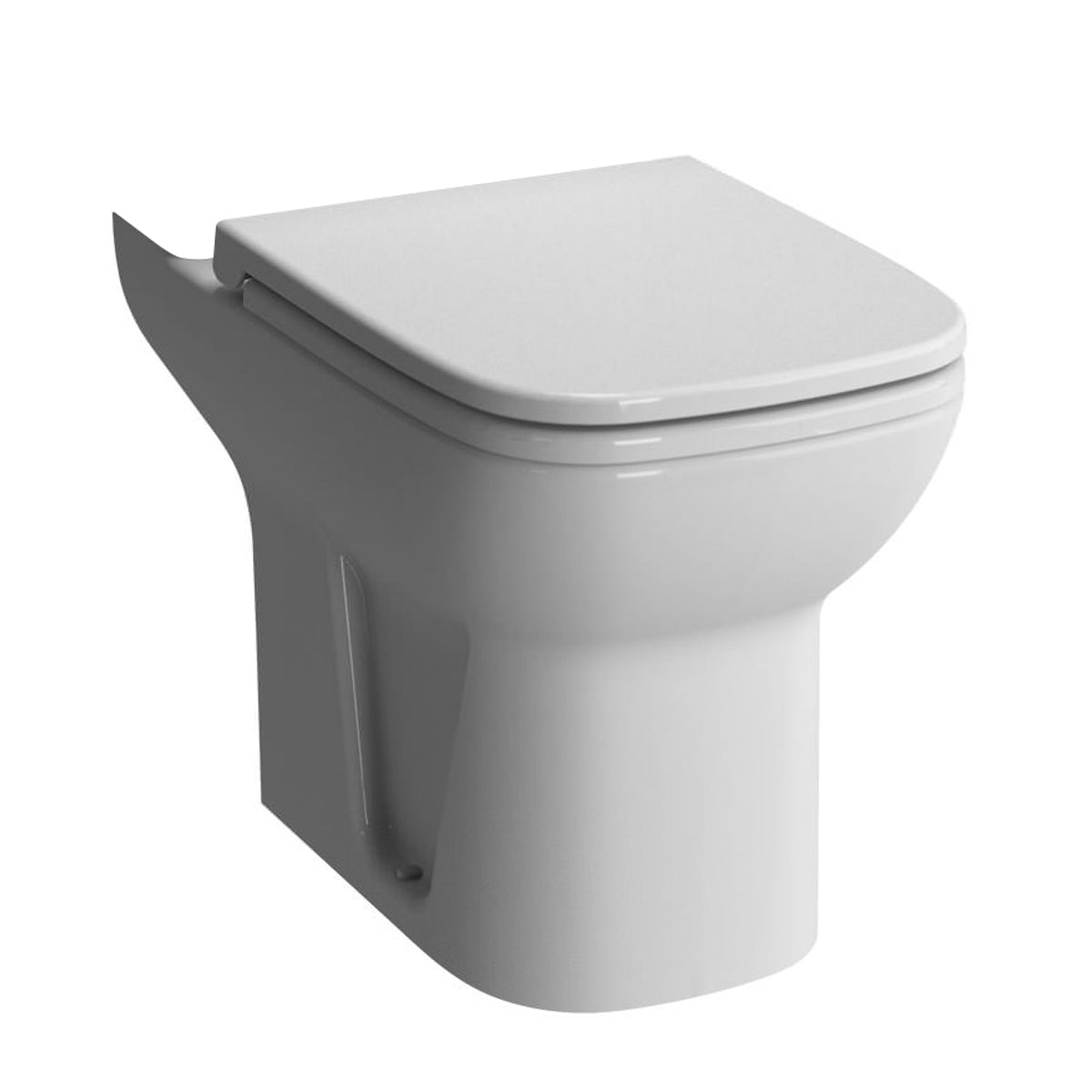 VitrA S20 Close Coupled Open Back WC Toilet Pan