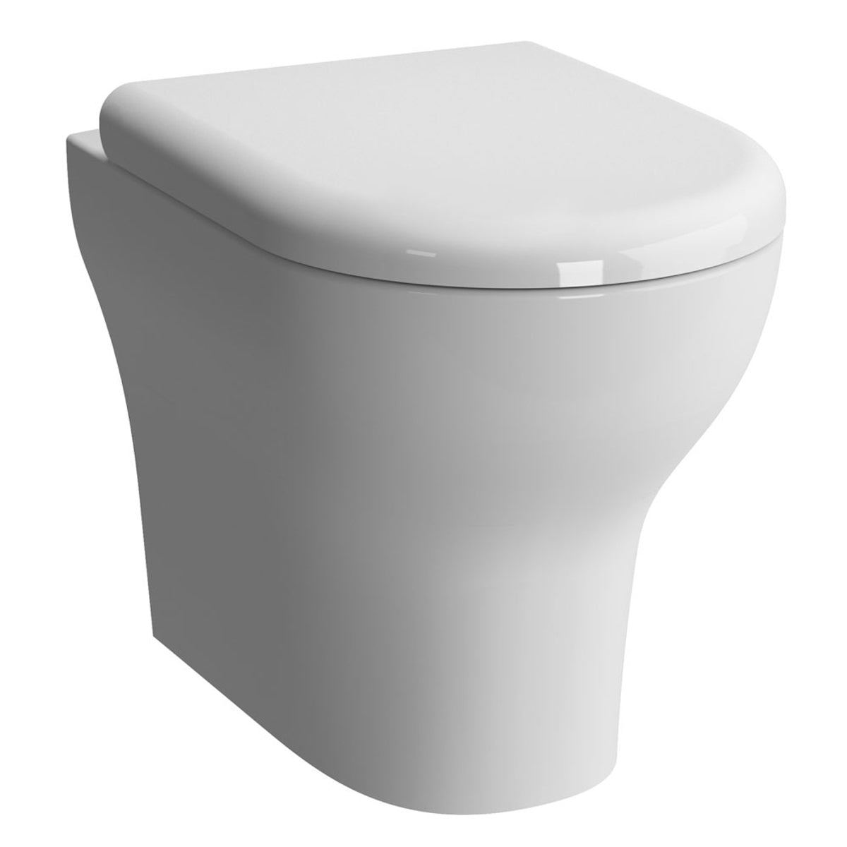 Vitra Zentrum Back to Wall Water Closet Pan White 520mm