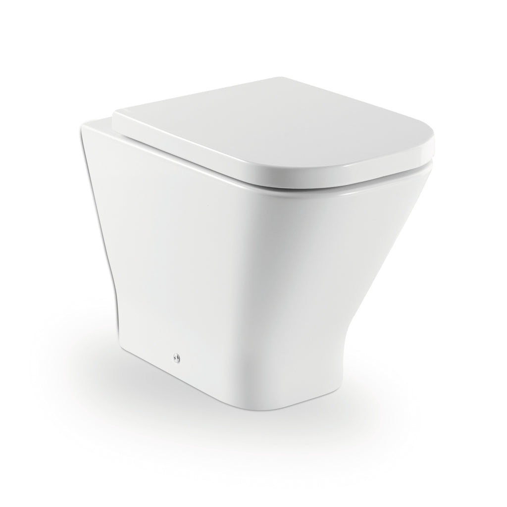 Roca the Gap Comfort Height Back-to-wall WC Toilet Pan White