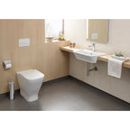 Roca the Gap Comfort Height Back-to-wall WC Toilet Pan White