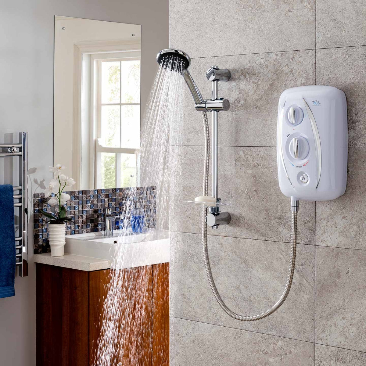 Triton T80Z Thermostatic Fast-Fit 8.5 KW Electric Shower