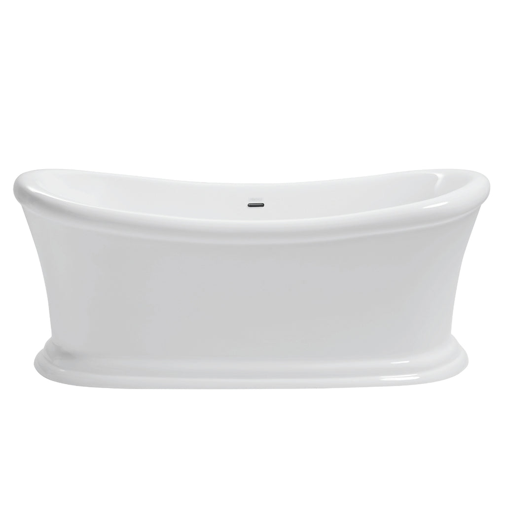 Heritage Orford Freestanding Acrylic Double Ended Slipper Bath White