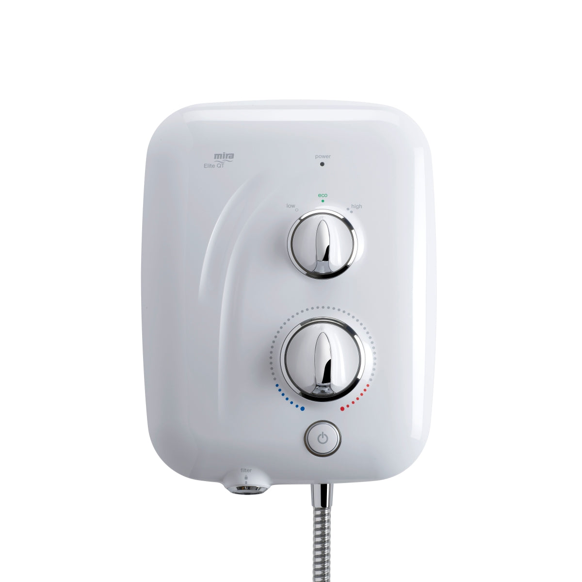 Mira Elite Qt 10.8kW Pumped Electric Shower 1.1845.002.