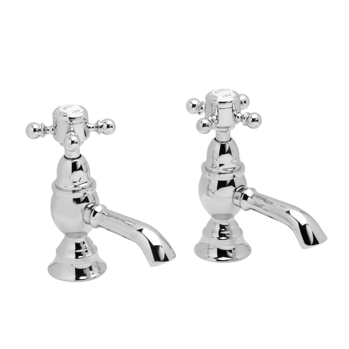 Heritage Hartlebury Basin Taps Chrome