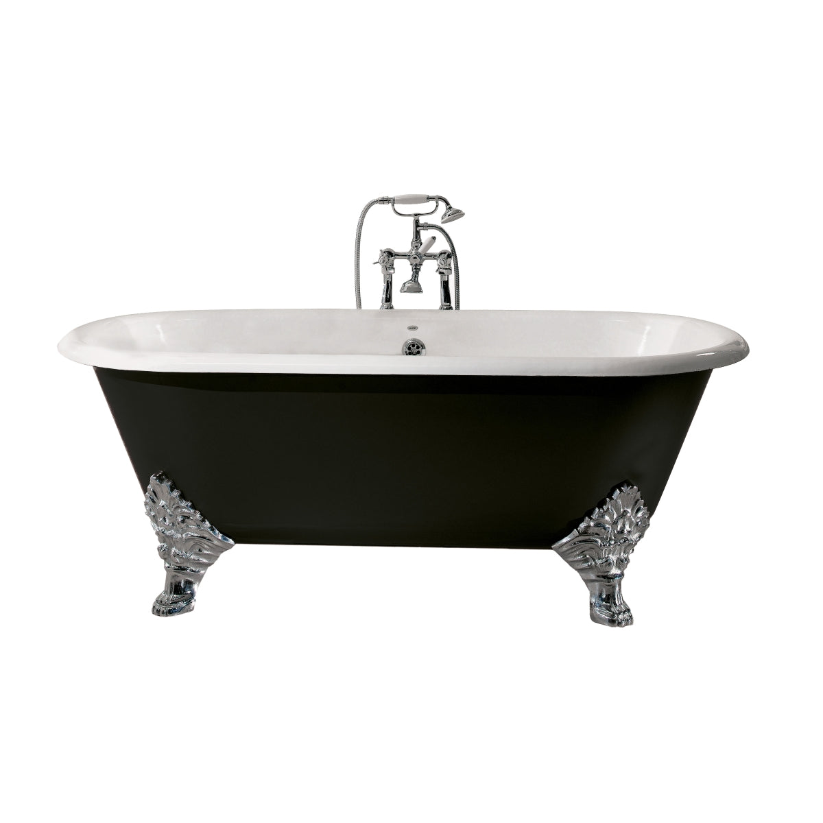 Heritage Grand Buckingham Cast Iron Freestanding Bath With  2 Tapholes BRT85