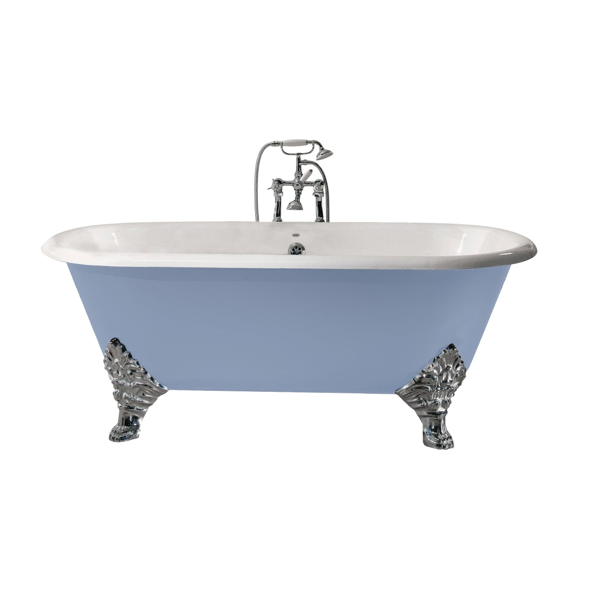 Heritage Grand Buckingham Cast Iron Bath No Tap Hole s BRT86