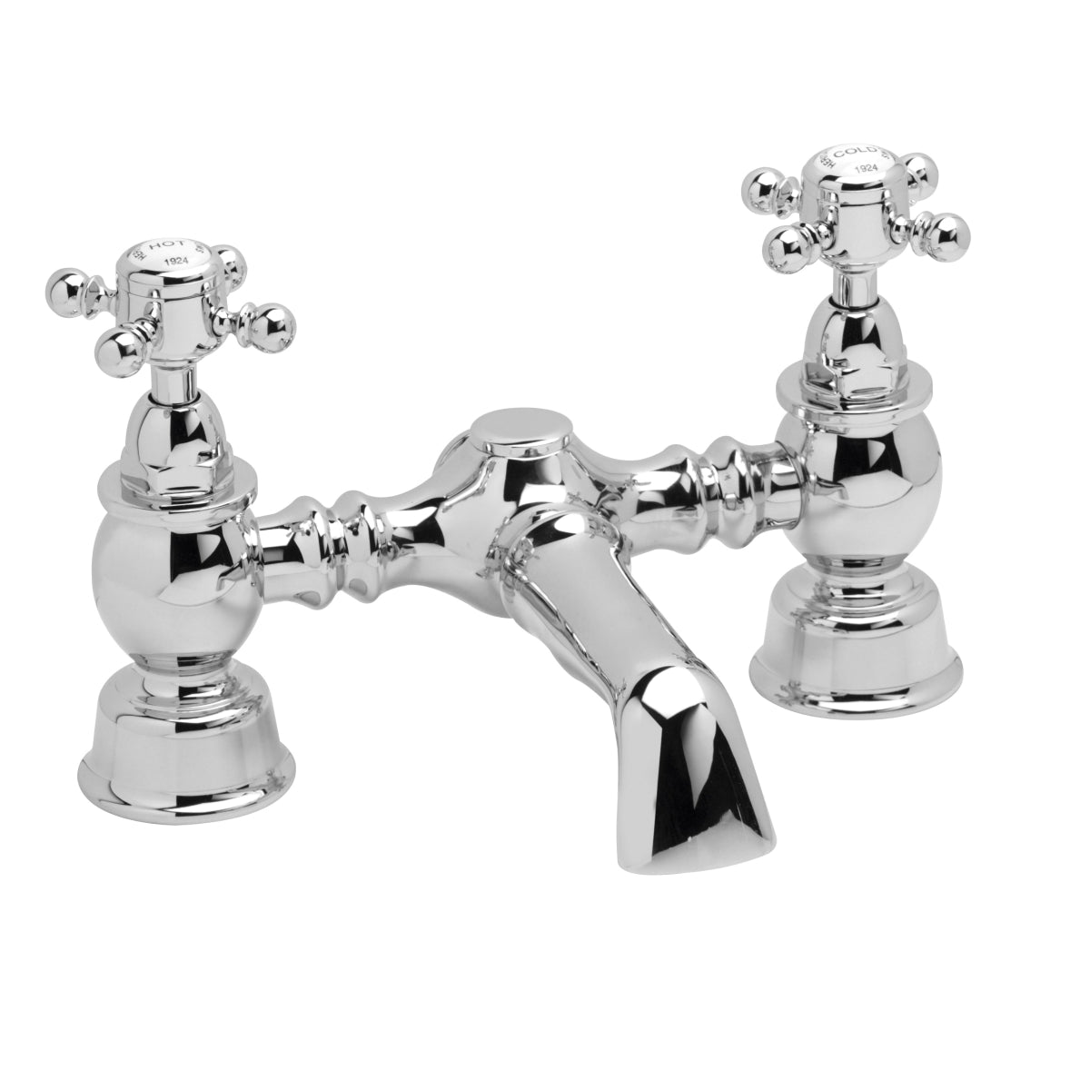 Heritage Hartlebury Bath Filler Chrome
