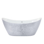 Heritage Hylton Freestanding Acrylic Bath Gold Effect