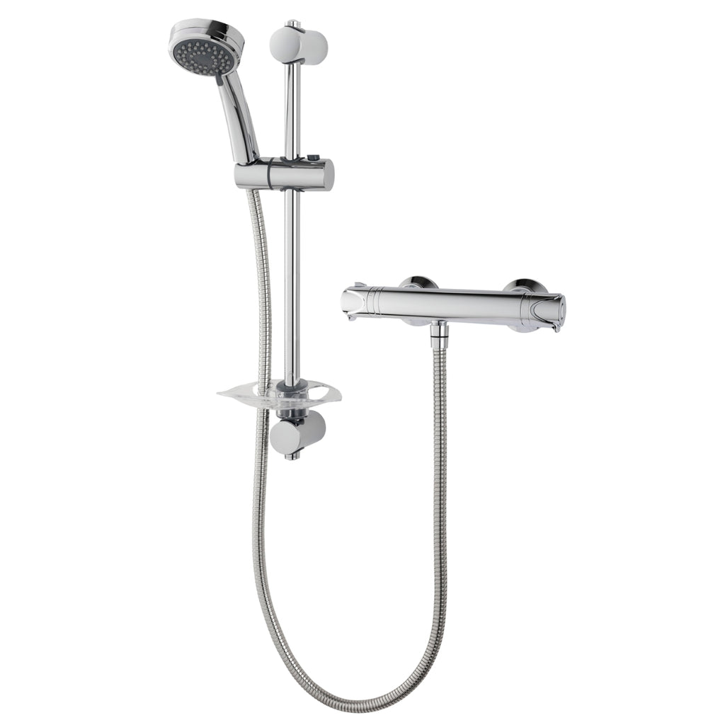 Triton Fast-Fit Dene Mixer Exposed Shower Chrome UNDETHBMCT.
