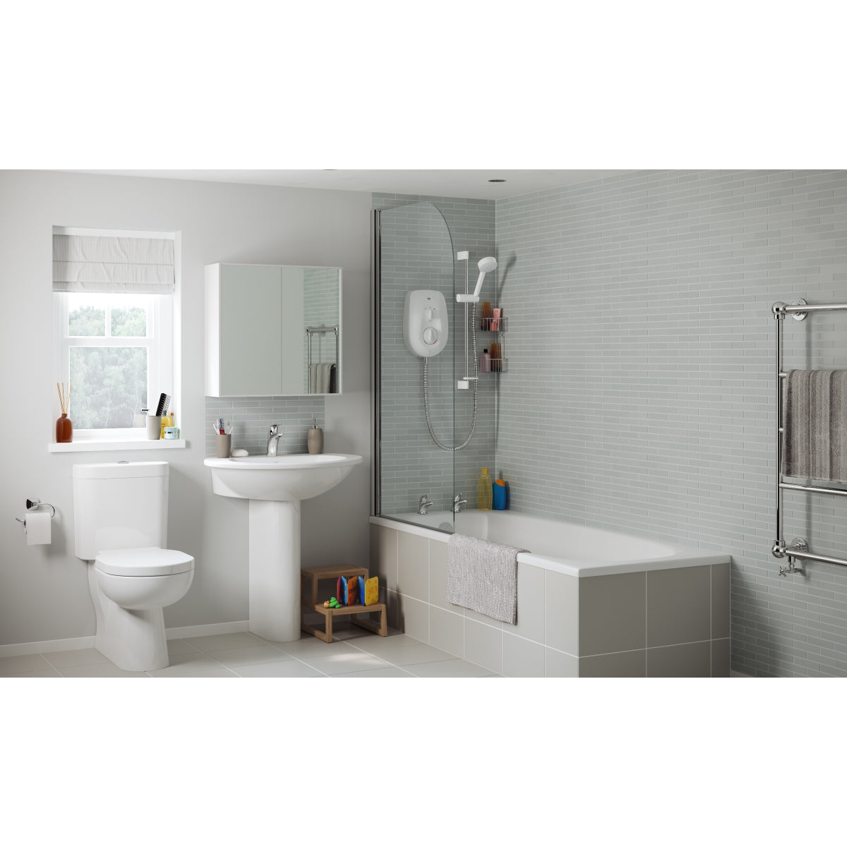 Mira Vie Chrome 9.5kW Electric Shower 1.1788.513