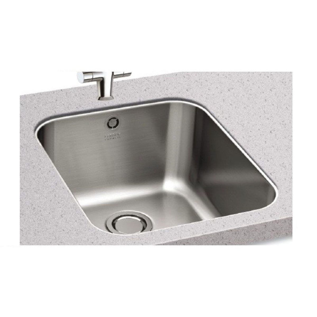 Carron Phoenix Ibis Stainless Steel Undermount Kitchen Sink 1.0 Bowl 122.0281.513