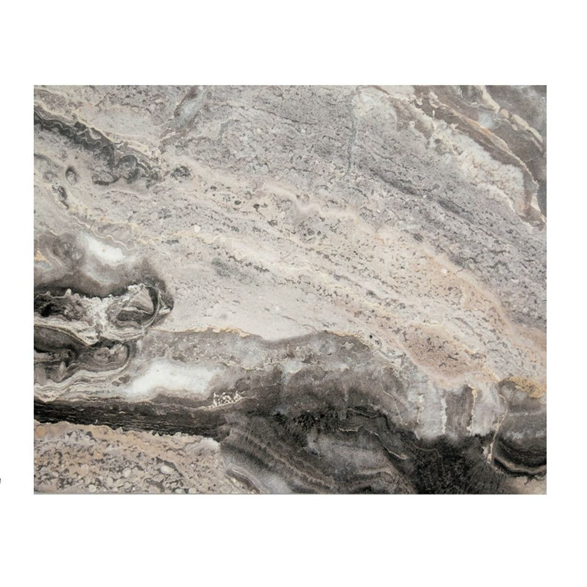 Multipanel Classic Bathroom Wall Panel Cappuccino Stone 2.4 M x 598mm MP7256STDHLTG17.