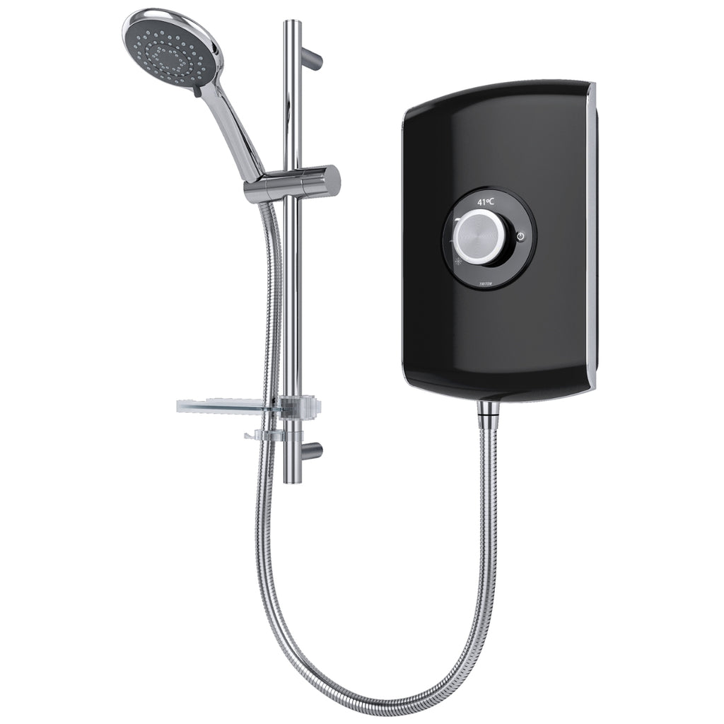 Triton Amore 8.5kW Gloss Black Electric Shower