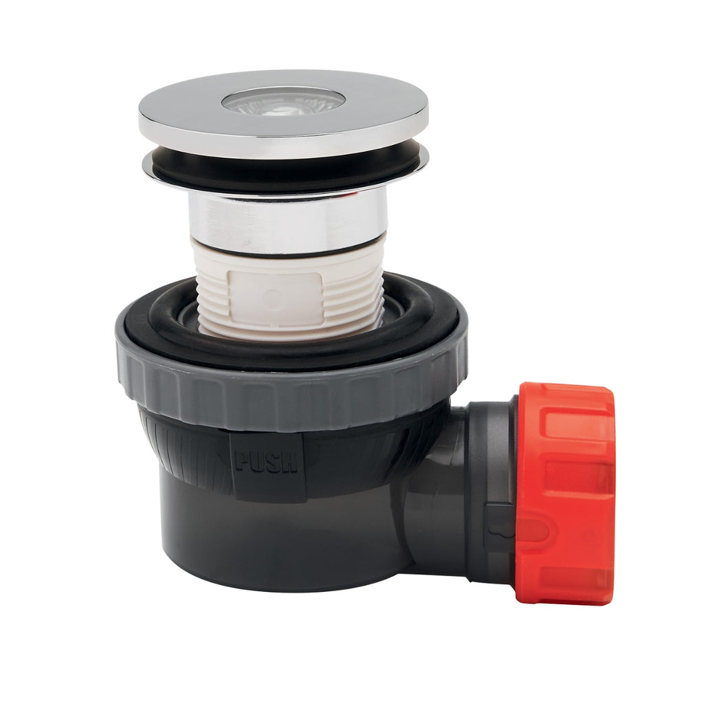 Wirquin Macdee Nano 6.7 Basin Waste and Trap In One Quick clac
