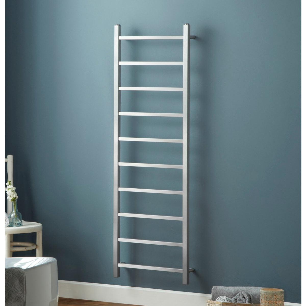 Towelrads Diva Brushed Stainless Steel Towel Rail 1500mm x 500mm
