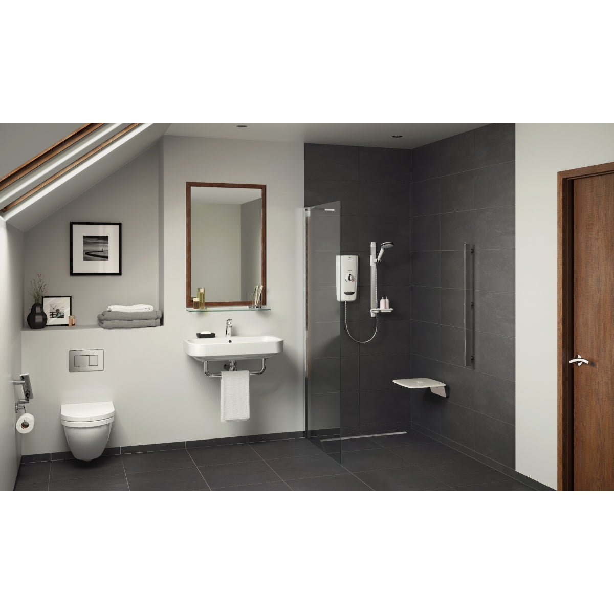 Mira Advance Thermostatic Electric Shower 8.7 KW 1.1785.001.