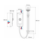 Mira Advance Thermostatic Electric Shower 8.7 KW 1.1785.001.