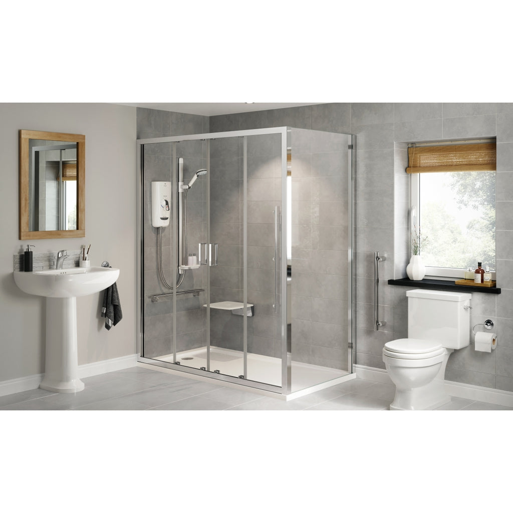 Mira Advance Flex Thermostatic Electric Shower White 8.7 KW 1.1785.003.