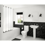 Verona Metro White Gloss Ceramic Tile 100 x 200mm Pack of 50 824975.