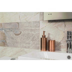 Johnson Tiles Aspen Textured Porcelain Tile Silver and Grey 298mm x 598mm