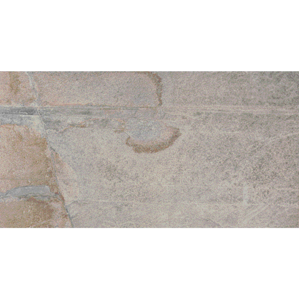 Johnson Tiles Aspen Textured Porcelain Tile Silver and Grey 298mm x 598mm