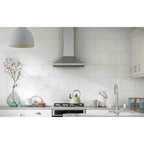 Johnson Tiles Whites Ceramic Gloss Tile White 200mm x 250mm