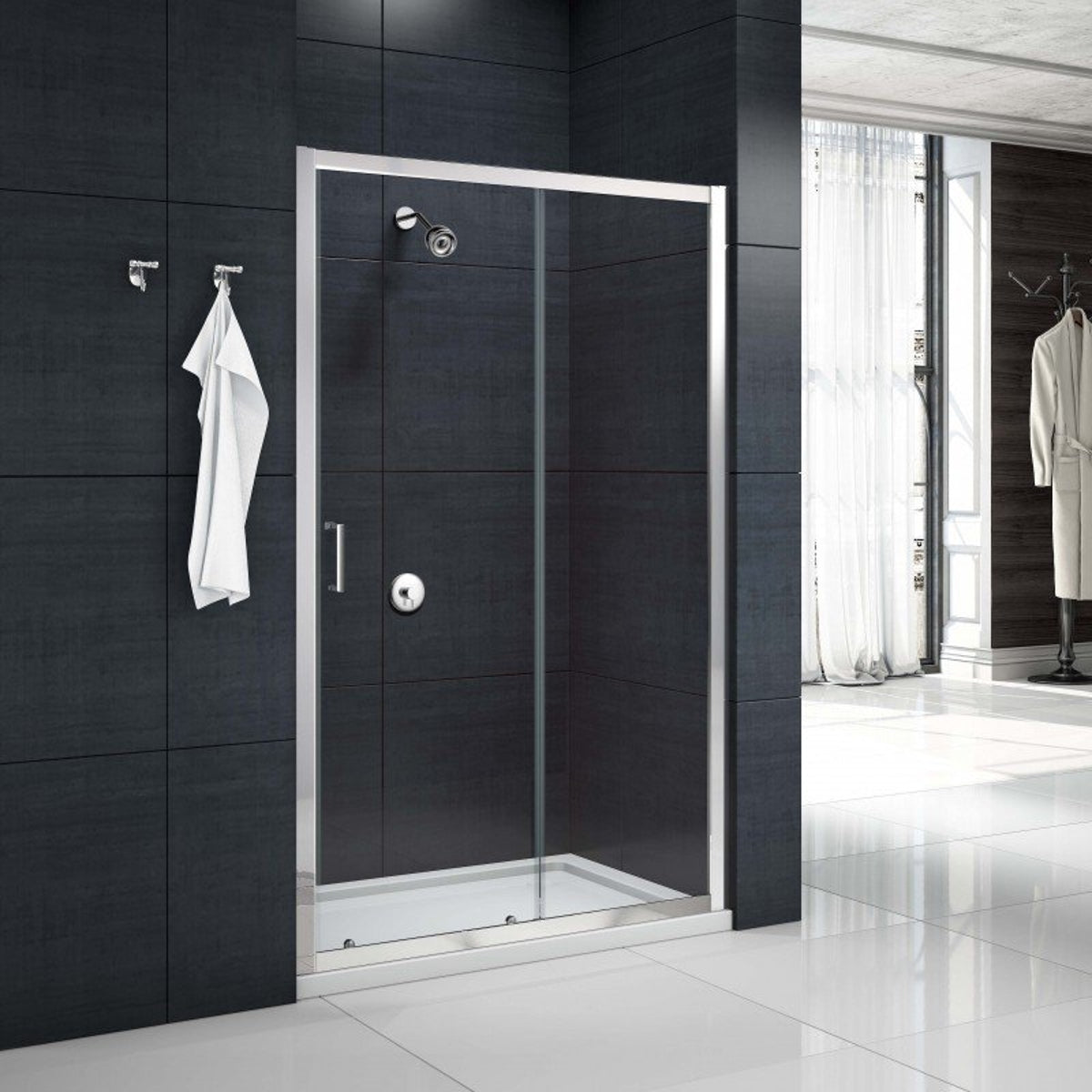 Merlyn Mbox 1700 Sliding Shower Door MBS1700-1 box 1 of 2