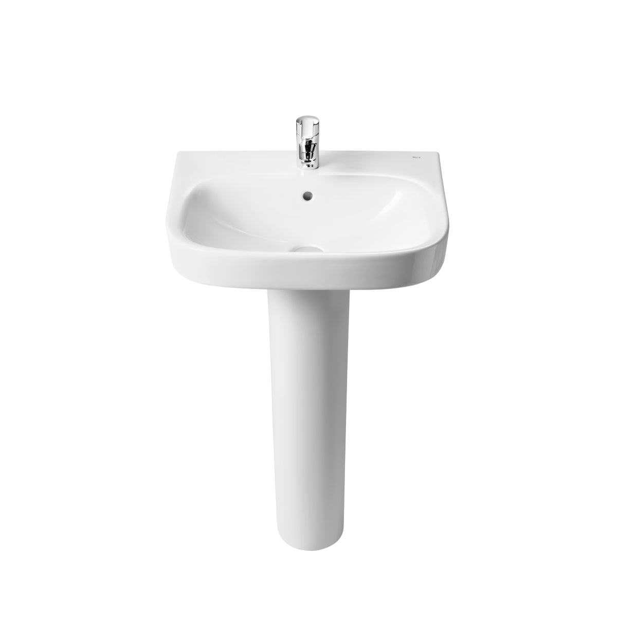 Roca Debba 1 Taphole Basin Pick Up Pack - 550mm White