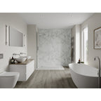 Multipanel Linda Barker Collection Bathroom Wall Panel Hydrolock 2400 x 1200mm Bianca Luna ML3421SHRHLTG17.