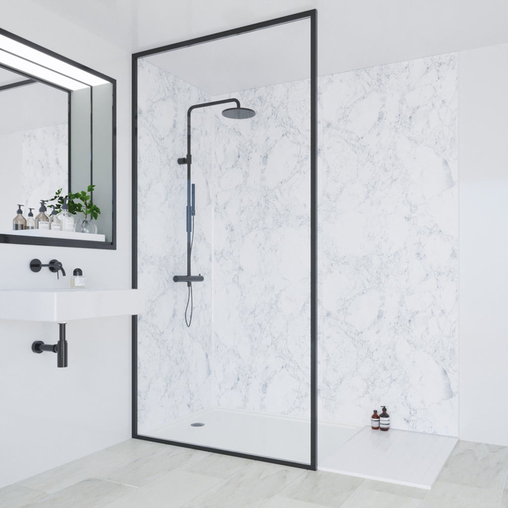 Multipanel Linda Barker Bathroom Wall Panel Hydrolock Bianca Luna 2.4 M x 598mm ml3421STDHLTG17.