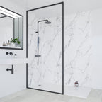 Multipanel Linda Barker Square Edge 2400 x 598mm Calacatta Marble ML3460STD.
