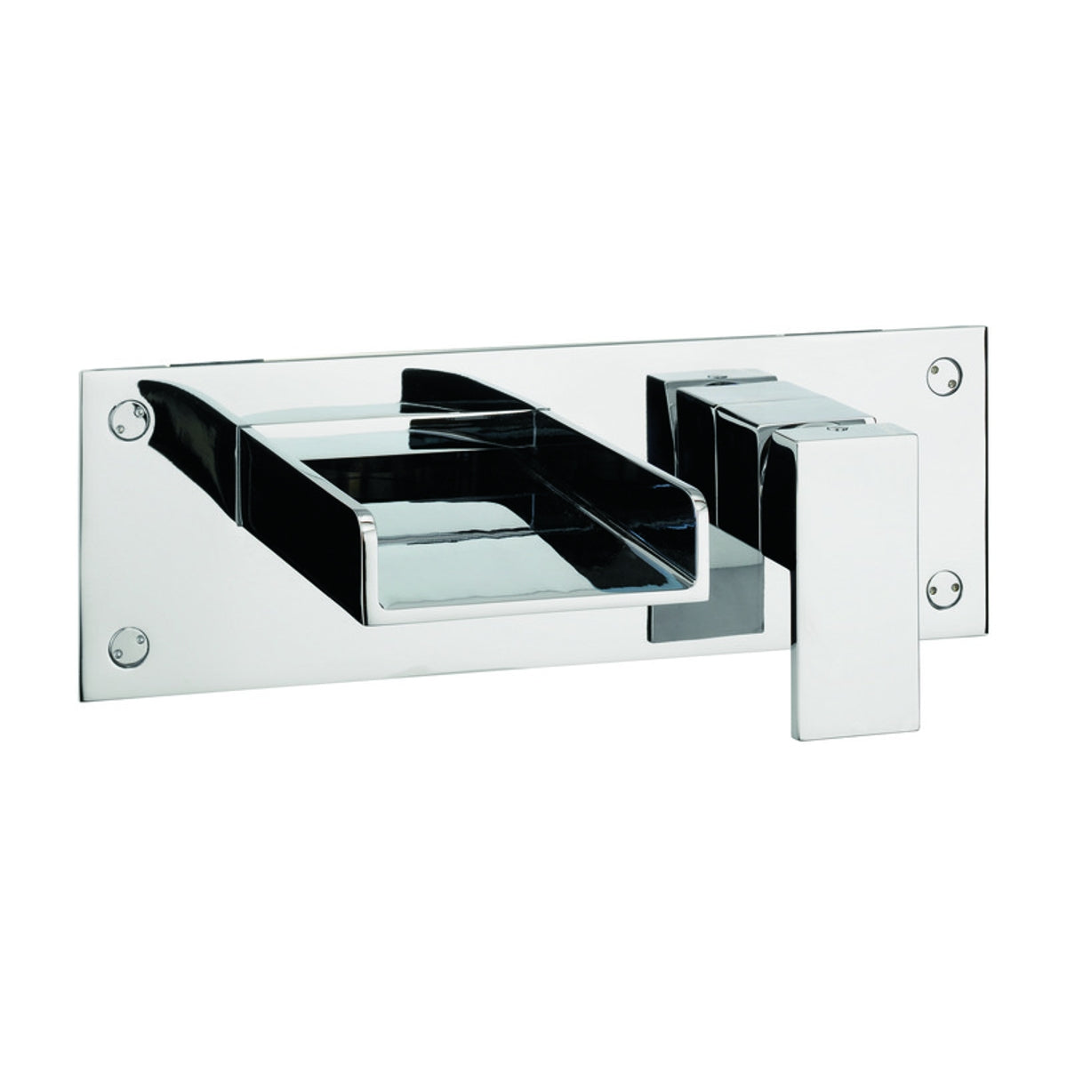 Crosswater Water Square Bath 2 Hole Set