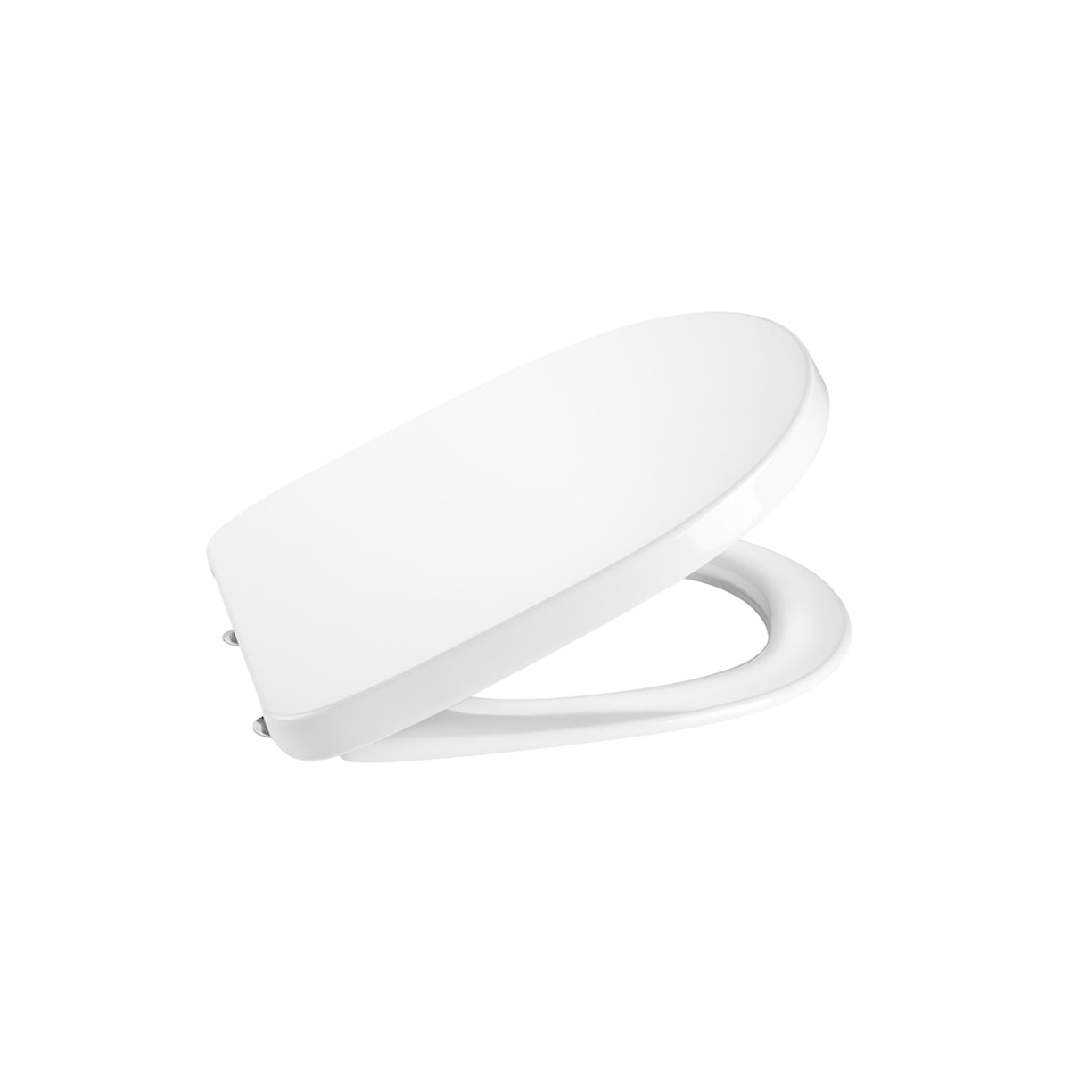 Roca Debba Round Soft-Close Toilet Seat White