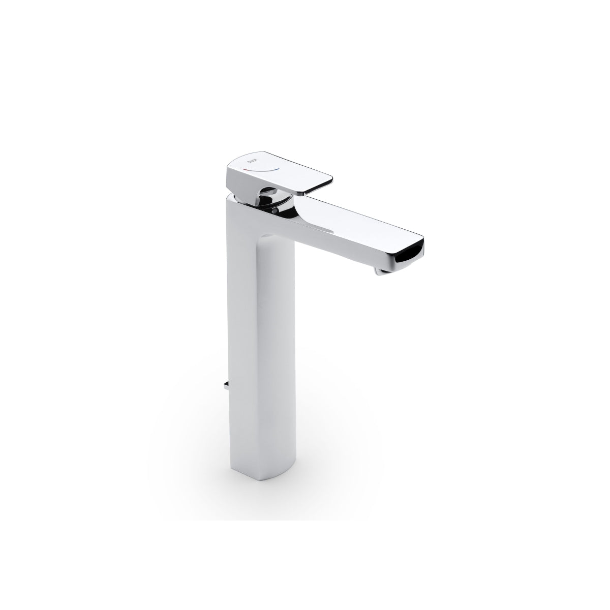 Roca L90 High-Neck Basin Mixer Tap With Pop-Up Waste Chrome
