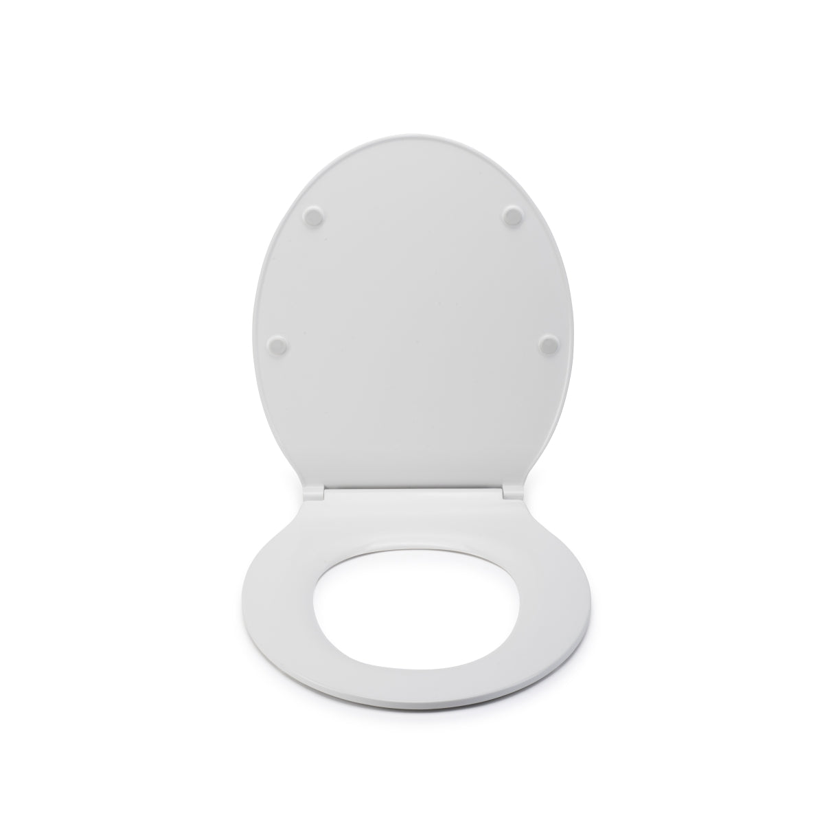 Croydex Victoria Flexi-fix Slimline Thermoset Toilet Seat White