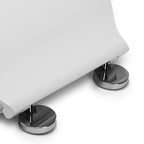 Croydex Victoria Flexi-fix Slimline Thermoset Toilet Seat White
