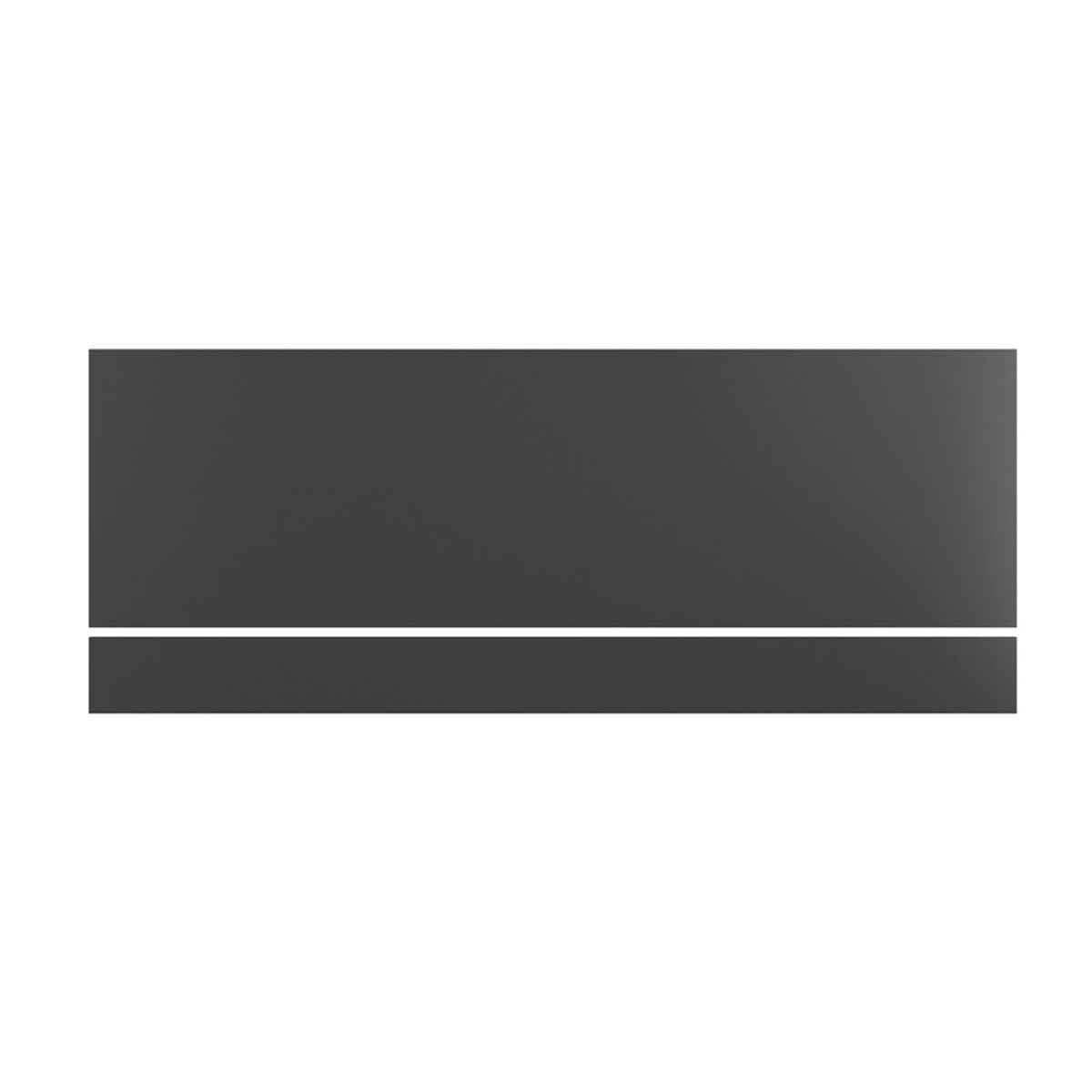iflo Aliano Front Bath Panel 1700 X 510 Matt Graphite Grey